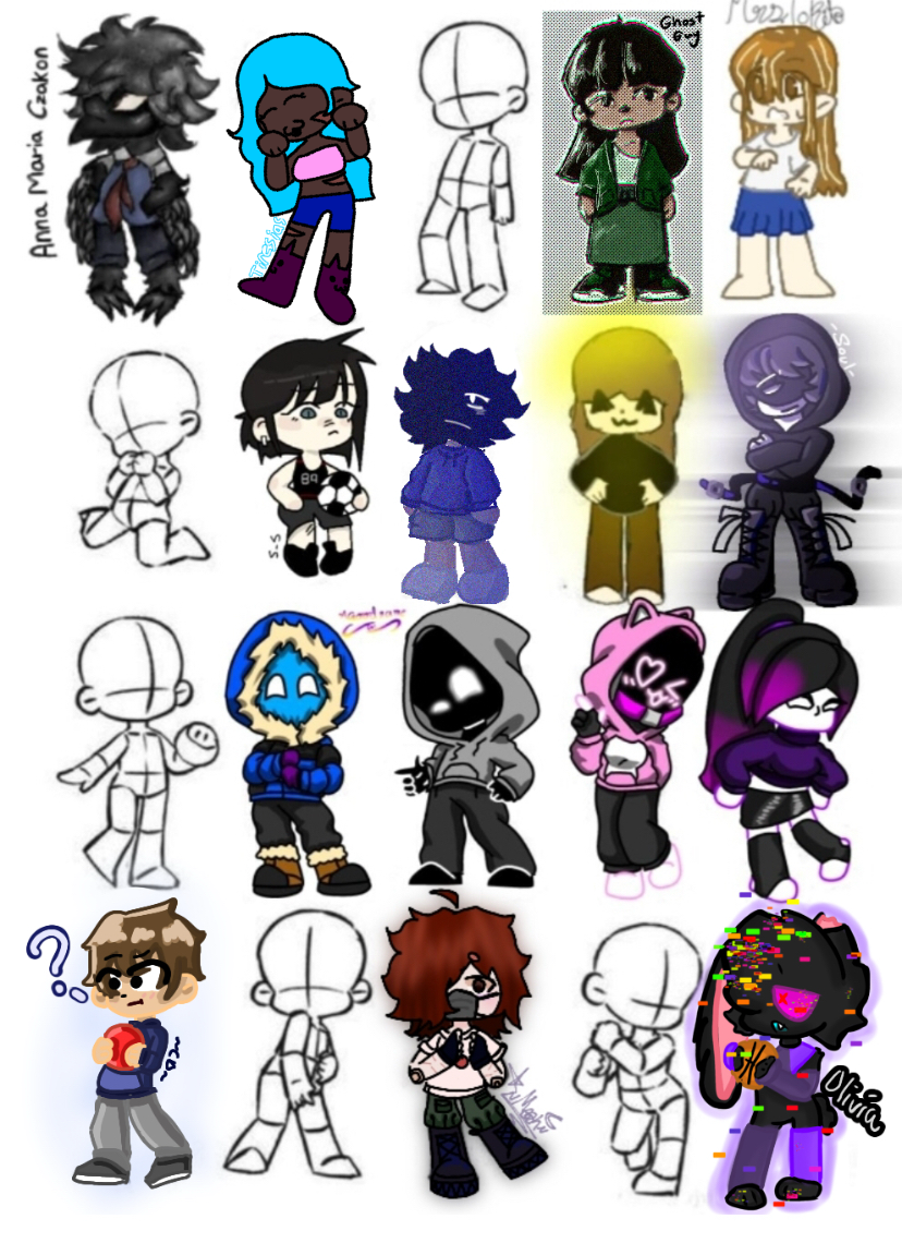 Chibi collab - ibisPaint