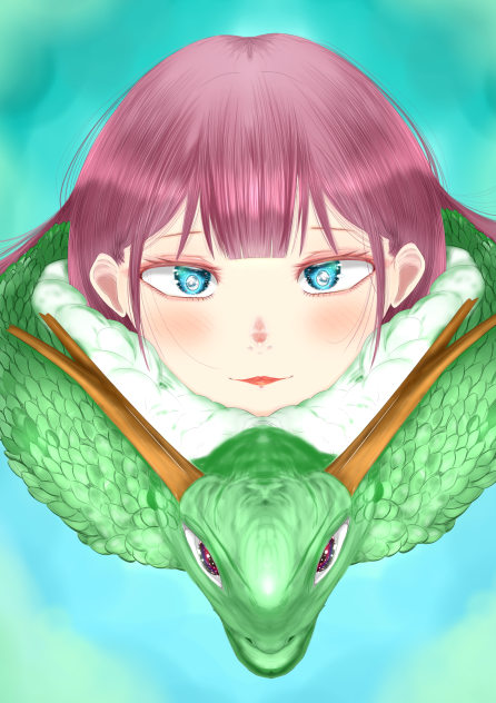 龍のマフラー