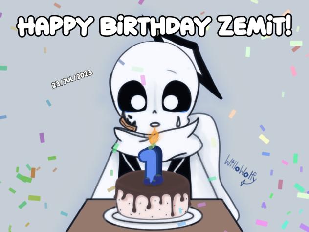 Happy Birthday Zemit! 23-07-2023