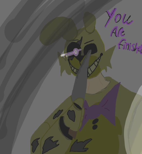 Fnaf movie Springtrap speedpaint