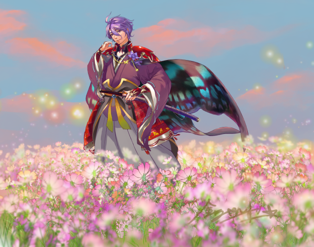 刀剣乱舞 歌仙兼定 極 SSR サイン入り 刀剣乱舞 歌仙兼定 極 SSR