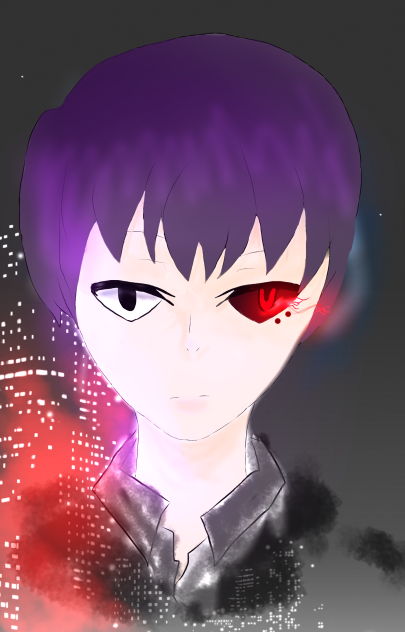 東京喰種ｒe瓜江久生描いてみた