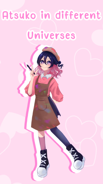 Atsuko in different universes