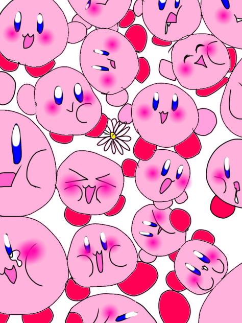 カービィ知らない人がカービィ集合体を描くとこうなる。