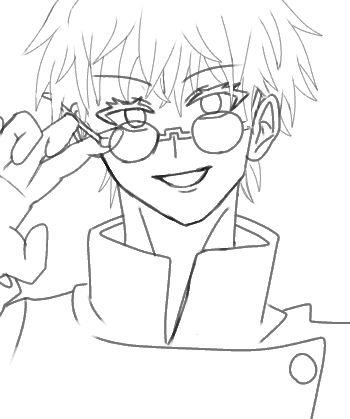 ドローアライン　DRAW A LINE 五条悟 Drawing Gojo in Different 12 Anime Styles‖JujutsuKaisen - YouTube