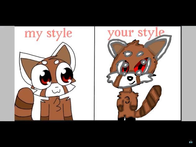Catty and Rosie   #drawredpandachallange