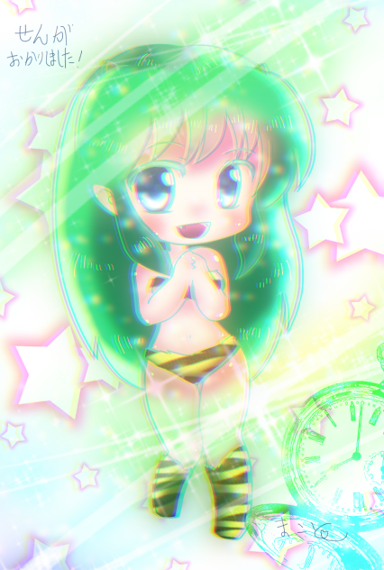 線画交換で塗りました