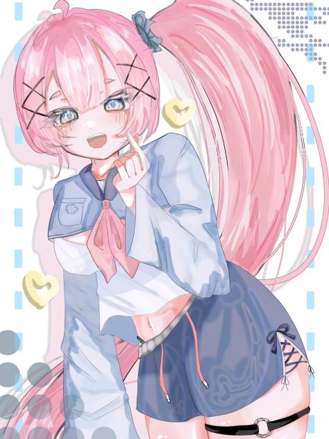 ポニテール女子