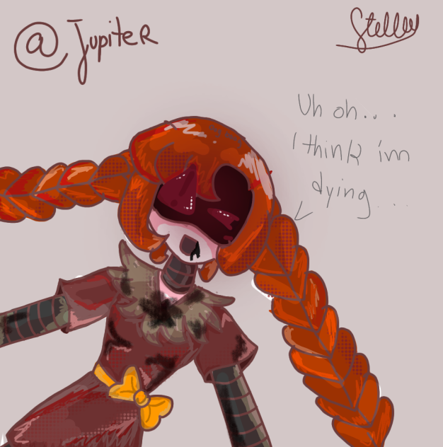 Silly lil Jupiter fanart - ibisPaint