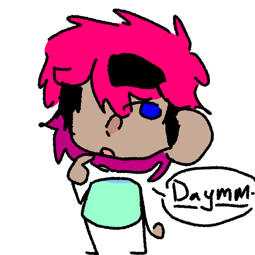 hes just a little guy - ibisPaint