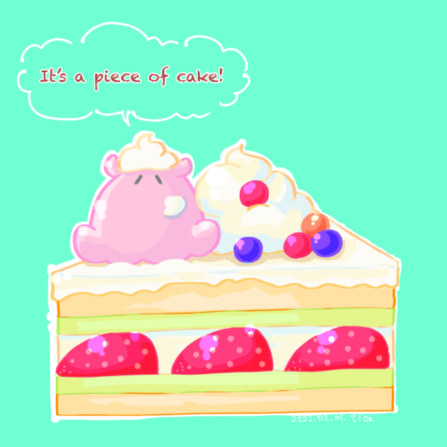 めんだこショートケーキ