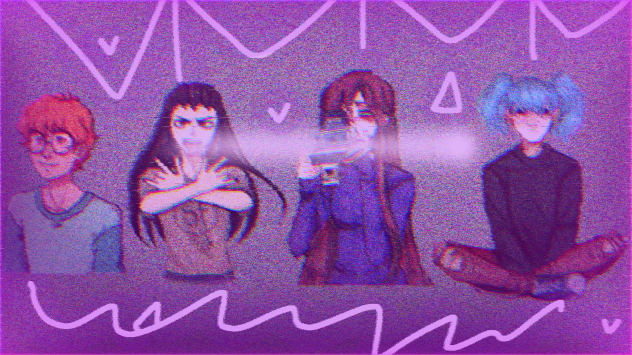Purple Sallyface edit 💜✨