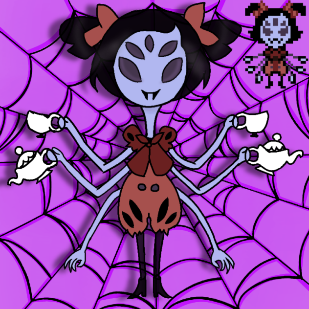Muffet de Undertale