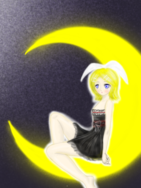the moon - ibisPaint