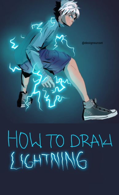 How to draw lightnings