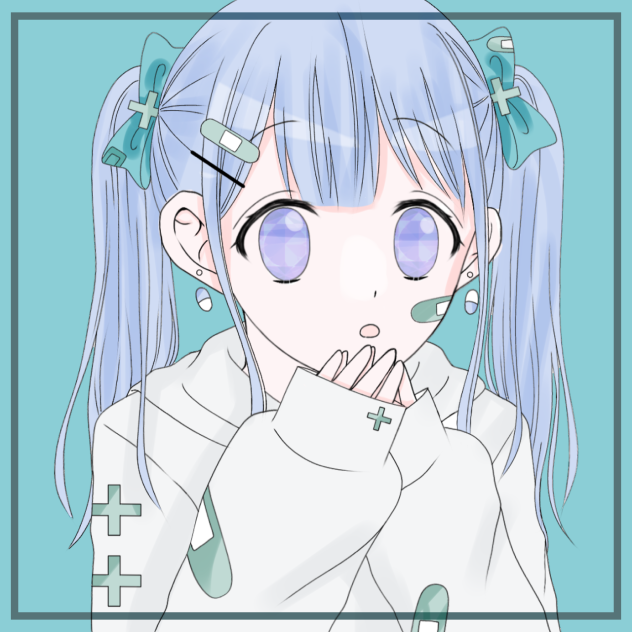 ねず美さんの線画塗った！