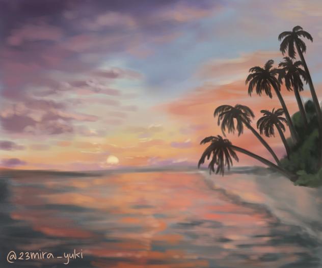 Beach 🏖️ Sunset Theme 1