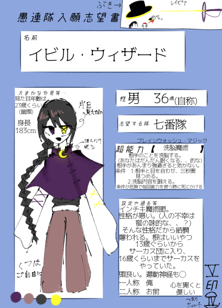 キャラ募じゃないよ！！！