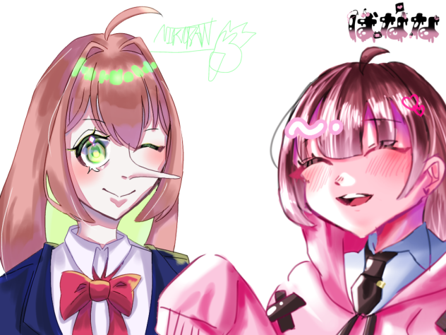ばななさんと合作