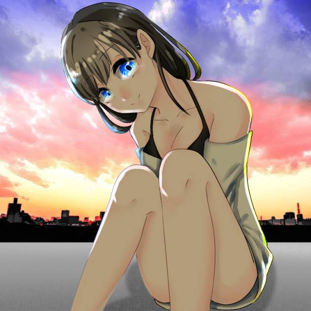 空 女の子
