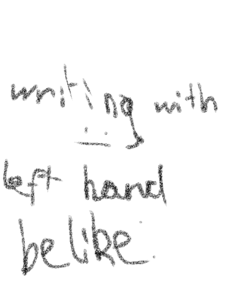 Left hand.