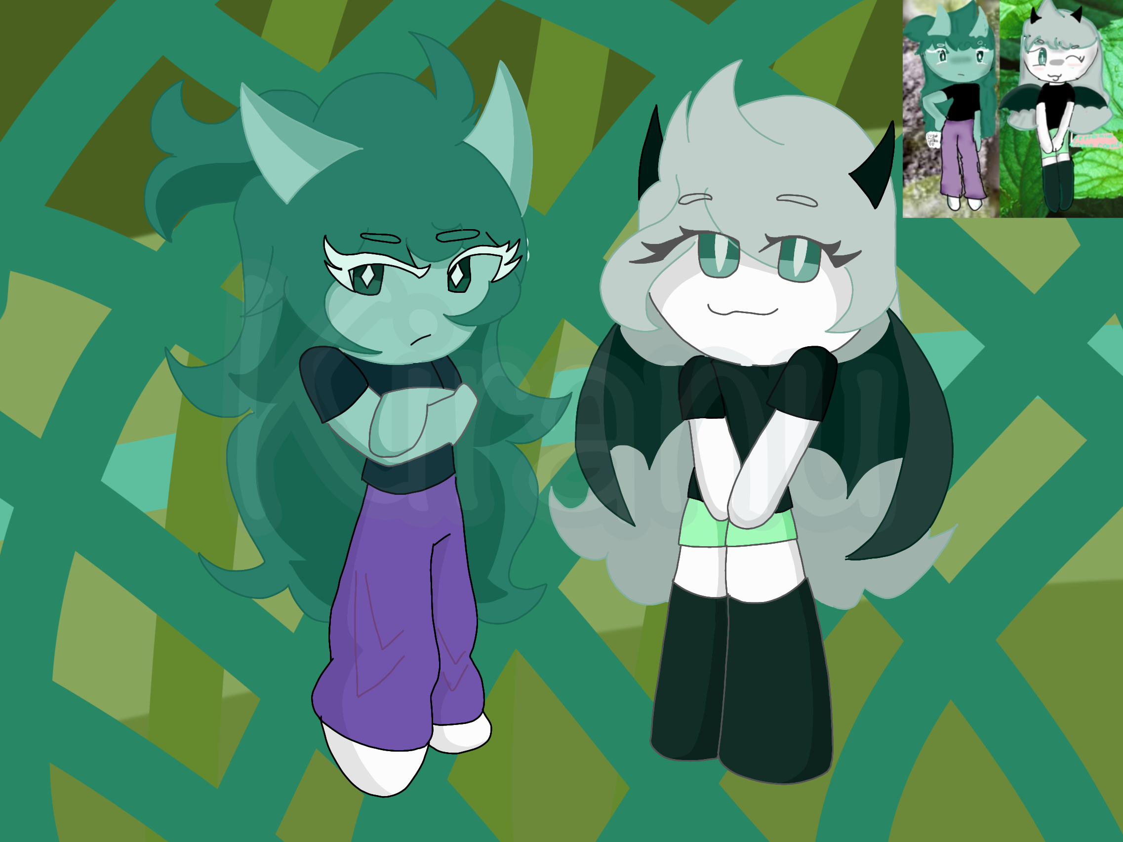 Sugar Mint and Peppermint Choco - ibisPaint