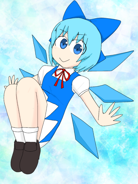 【東方】チルノ描いた！【イラスト】