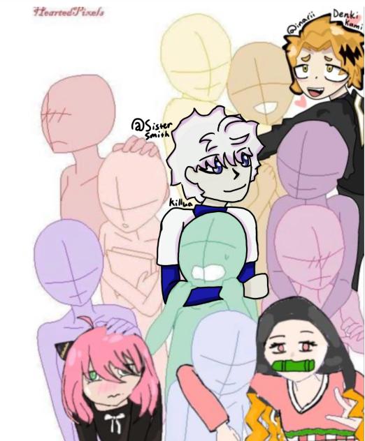 Anime collab with inarii