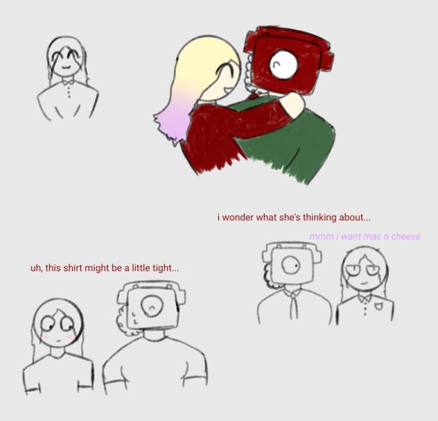 lavenderphone doodles