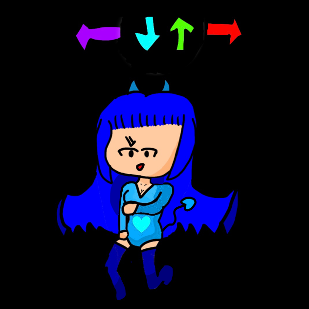 FNF Plantasm Butterfly Demon side