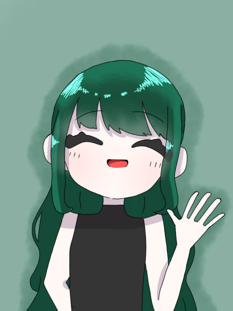 手を振る子