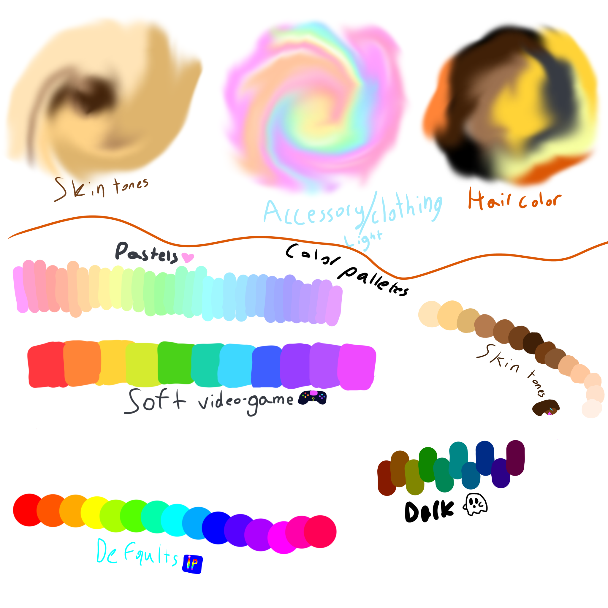 Color pallets - ibisPaint