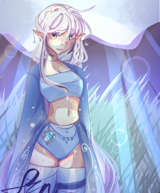 If my oc was a genshin character!