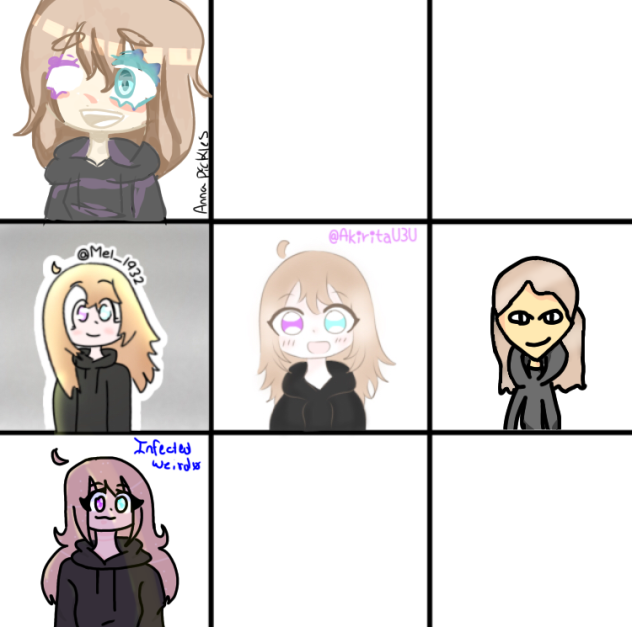 9 styles collab - ibisPaint