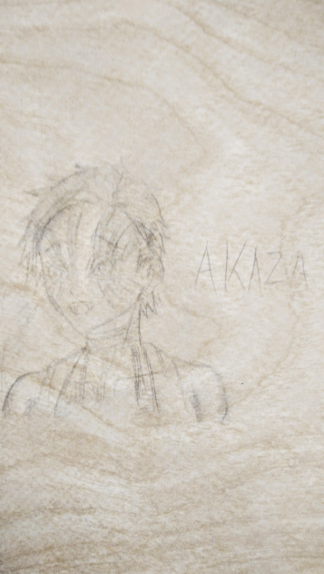 猗窩座　落描き