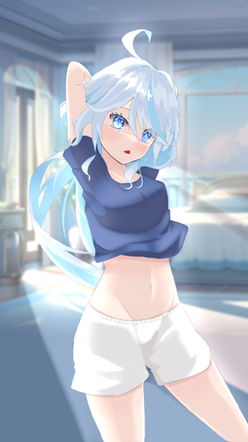 寝間着フリーナ