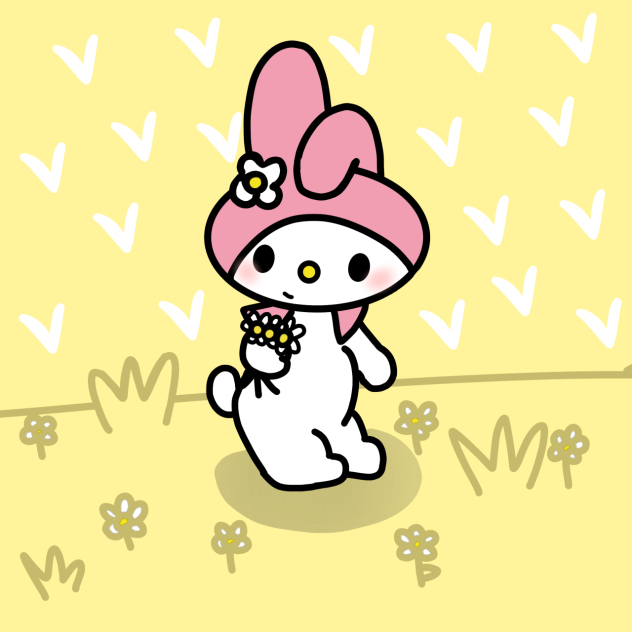 My melody from hello kitty & friends