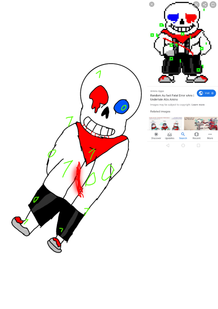 error fatal sans