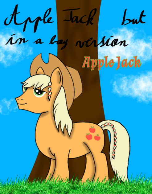 Mlp(Apple Jack) boy version