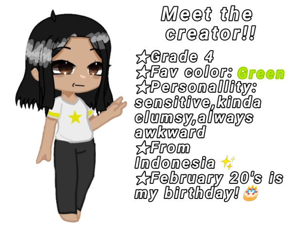 Meet the creator 👍