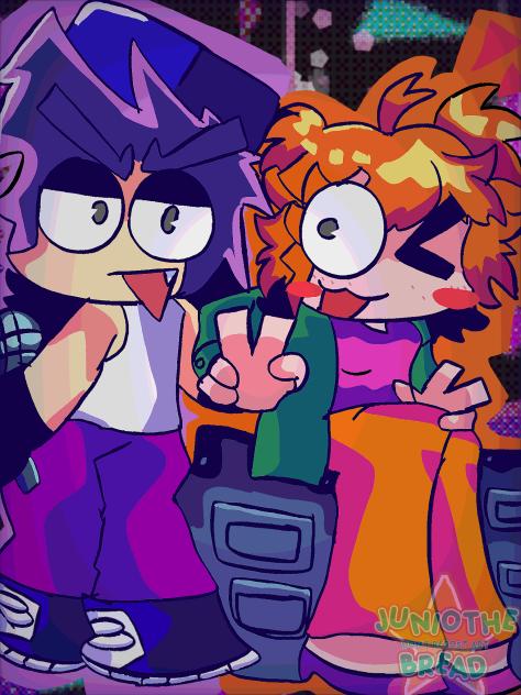 D-Sides FNF! 🧡💜