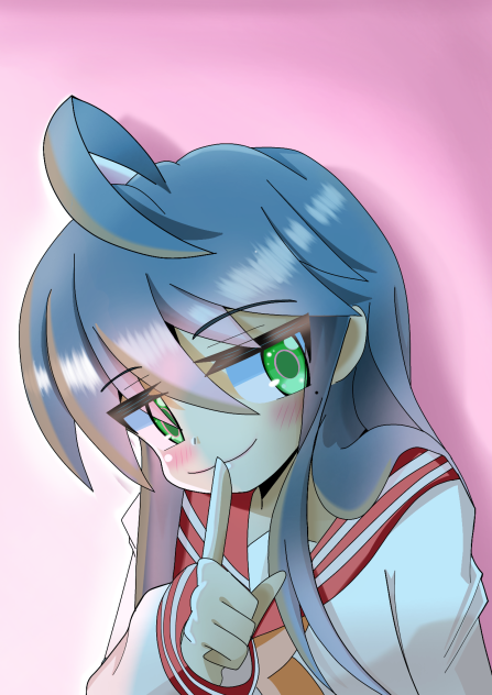 konata shhh..!