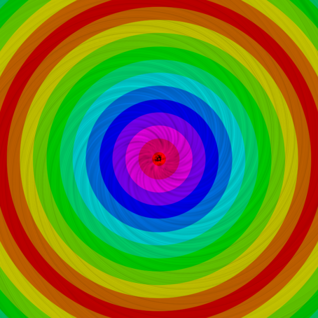 Rainbow swirl - ibisPaint