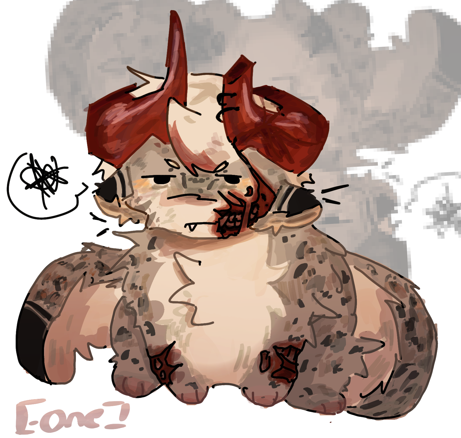 waaa the bean - ibisPaint