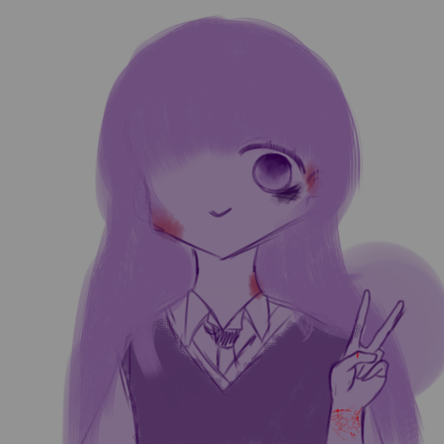 リスカしてる女の子