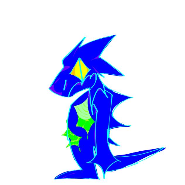 weird ass version of my oc