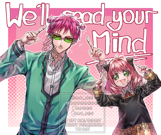 Saiki Kusuo & Anya Forger