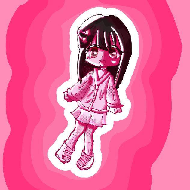 Chibi drawing of me irl ٩(๑❛ᴗ❛๑)۶