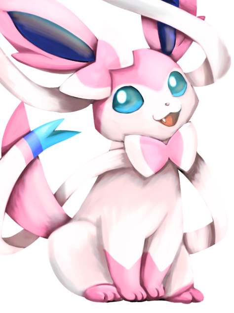 ニンフィア タイプ】ポケモン ぬいぐるみ ニンフィア フェアリータイプ