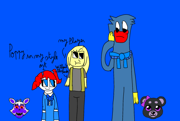 huggy to a question(poppy playtime au)